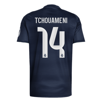Tricouri Fotbal Real Madrid TCHOUAMENI #14 Deplasare 2025/26
