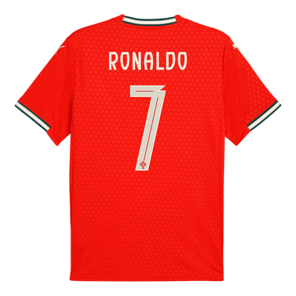 Tricouri Fotbal Portugalia RONALDO #7 Acasă 2025 (mărime mare)