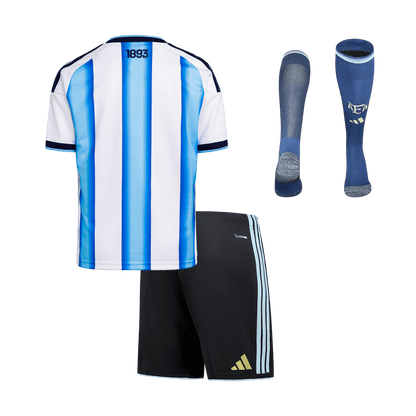 Set Tricouri Fotbal Argentina Acasă 2025/26 Pentru Copii