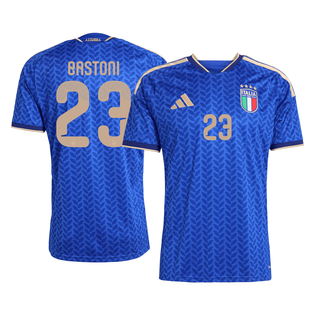 Tricouri Fotbal Italia BASTONI #23 Acasă Cupa Mondială 2026