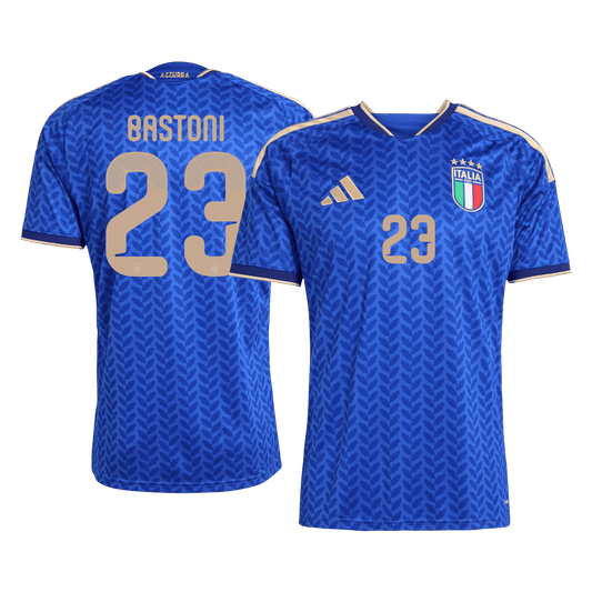 Tricouri Fotbal Italia BASTONI #23 Acasă Cupa Mondială 2026