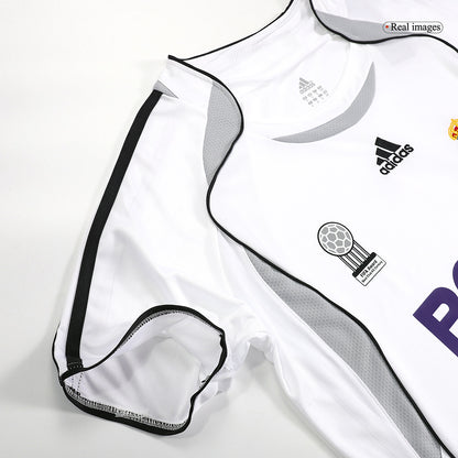 Tricouri Fotbal Vintage Real Madrid SERGIO RAMOS #4 Acasă 2006/07