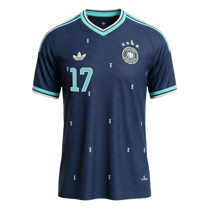 Tricouri Fotbal Germania WIRTZ #17 Deplasare Cupa Mondială 2026