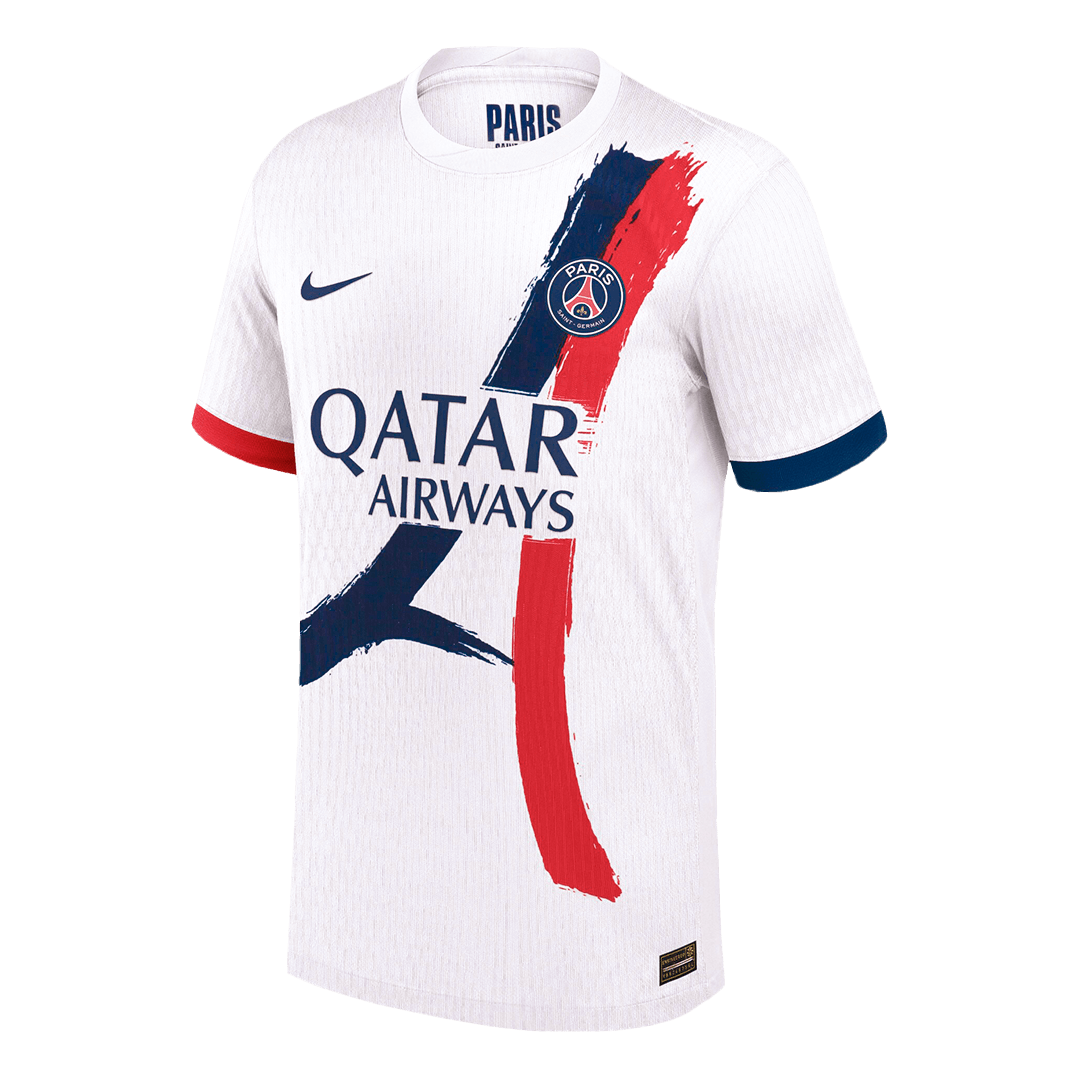 Tricouri Fotbal PSG KVARATSKHELIA #7 Deplasare 2024/25 Authentic