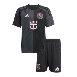 Set Tricouri Fotbal Inter Miami CF Deplasare 2025 Pentru Copii