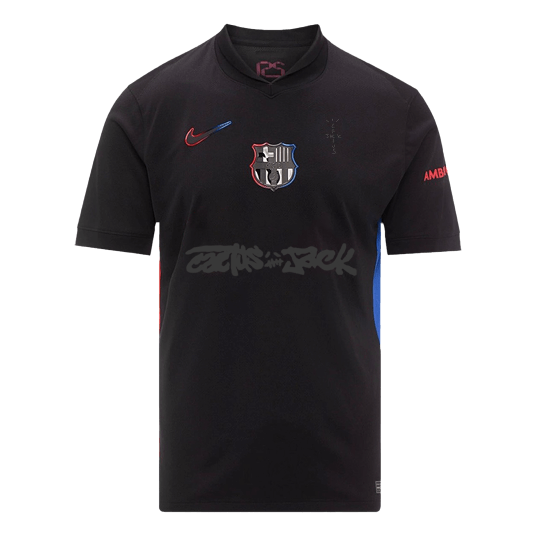Tricouri Fotbal Barcelona X Travis Scott Deplasare 2024/25