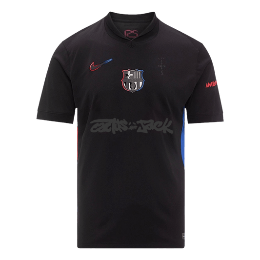 Tricouri Fotbal Barcelona X Travis Scott Deplasare 2024/25