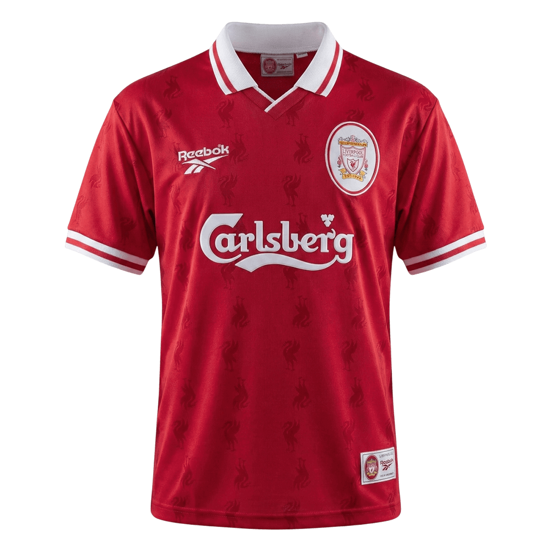 Tricouri Fotbal Vintage Liverpool Acasă 1996/97