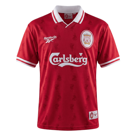 Tricouri Fotbal Vintage Liverpool Acasă 1996/97