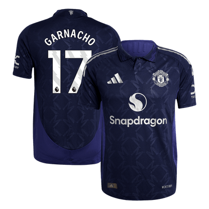Tricouri Fotbal Manchester United GARNACHO #17 Deplasare 2024/25 Authentic