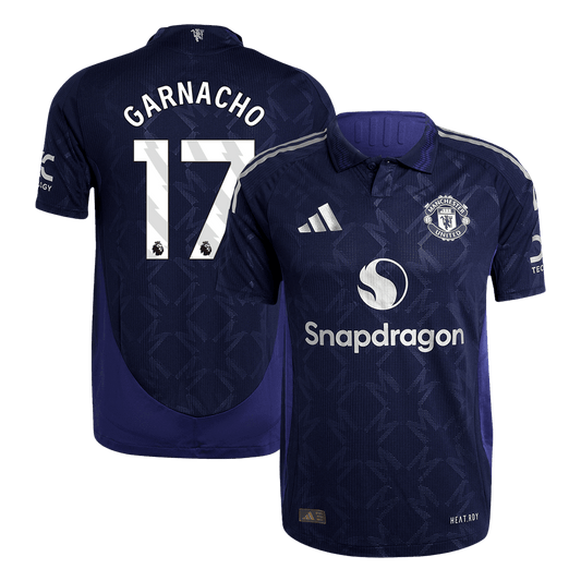 Tricouri Fotbal Manchester United GARNACHO #17 Deplasare 2024/25 Authentic