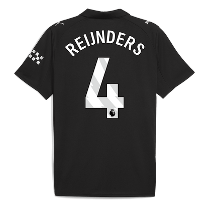 Tricouri Fotbal Manchester City REIJNDERS #4 Deplasare 2025/26