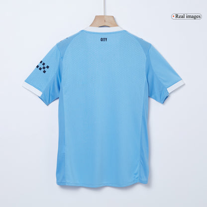 Tricouri Fotbal Manchester City RODRIGO #16 Acasă 2025/26 Authentic