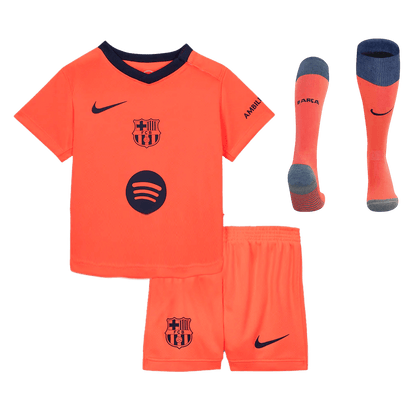 Set Tricouri Fotbal Barcelona Treilea 2025/26 Pentru Copii