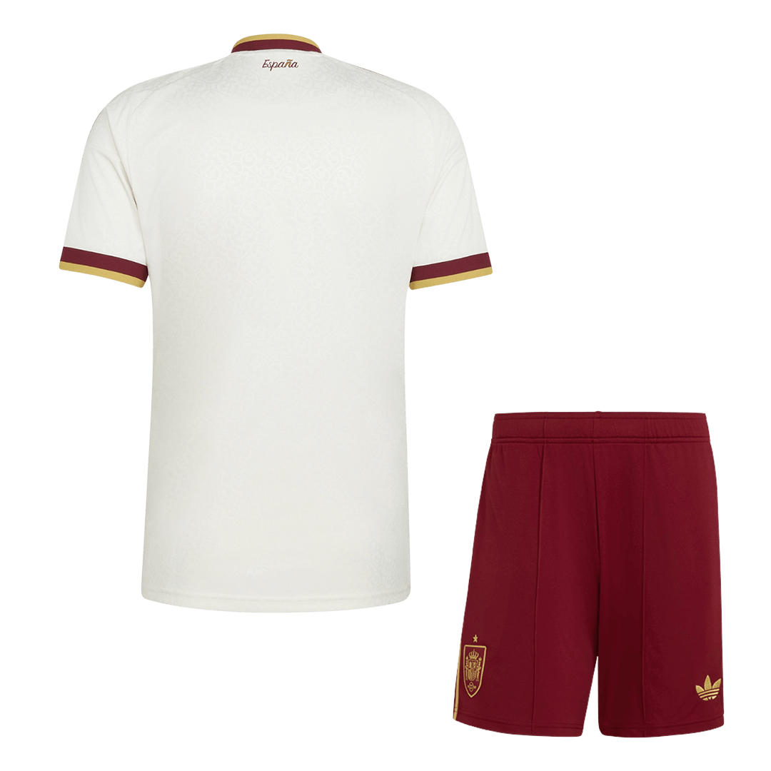 Set Tricouri Fotbal Spania Deplasare Cupa Mondială 2026