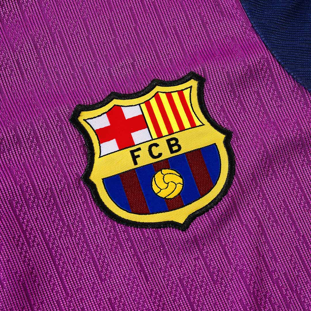 Set Bluză Barcelona 2025/26 Pentru Copii - Purple