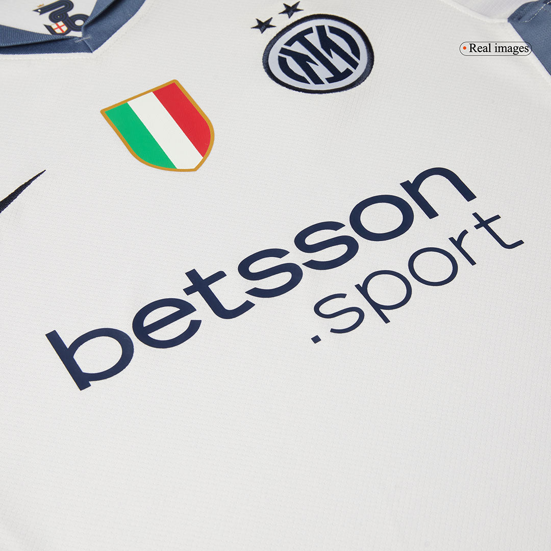 Tricouri Fotbal Inter Milano Deplasare 2024/25 (mărime mare)