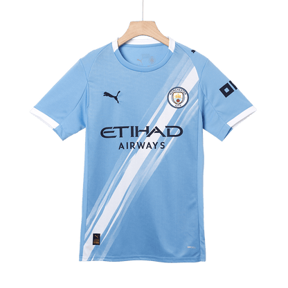 Tricouri Fotbal Manchester City RODRIGO #16 Acasă 2025/26 - Premium