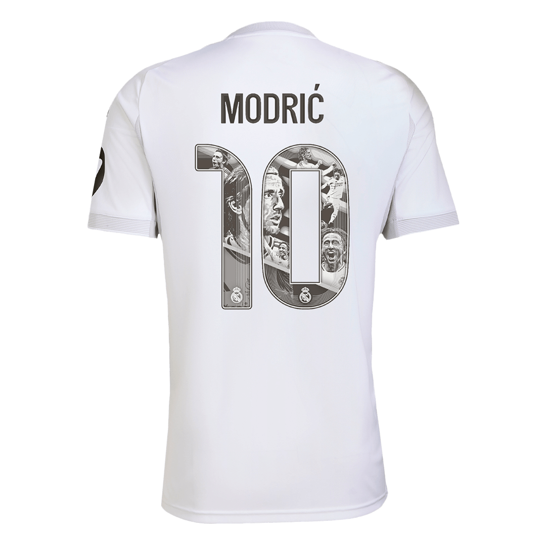 Tricouri Fotbal Real Madrid MODRIĆ Special #10 Acasă 2025/26 - Premium