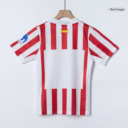 Set Tricouri Fotbal Atletico Madrid Acasă 2025/26 Pentru Copii