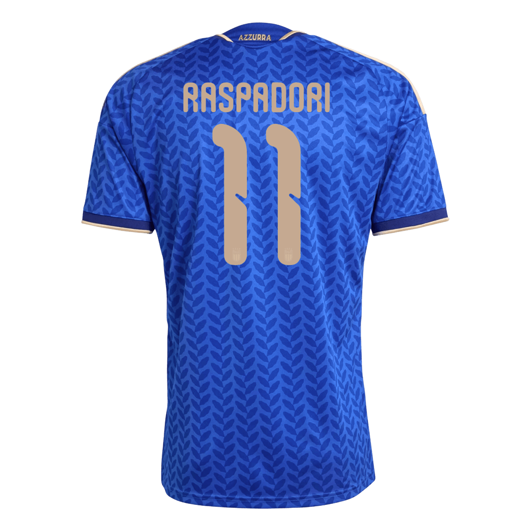 Tricouri Fotbal Italia RASPADORI #11 Acasă Cupa Mondială 2026