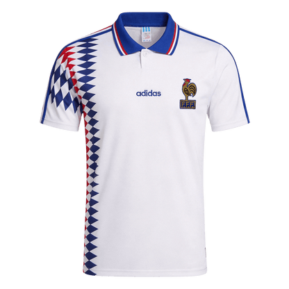 Tricouri Fotbal Vintage Franța Deplasare 1994