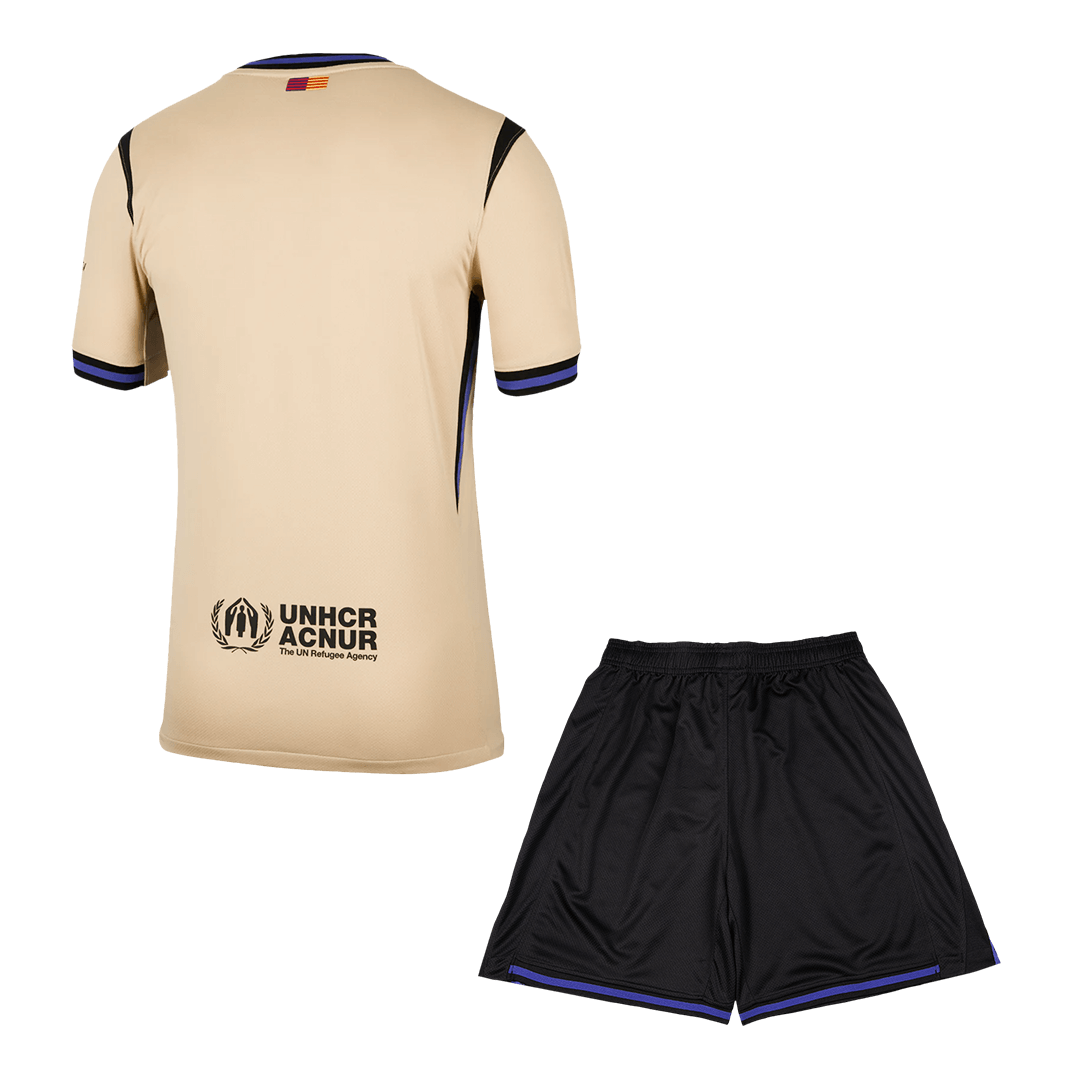 Set Tricouri Fotbal Barcelona Deplasare 2025/26