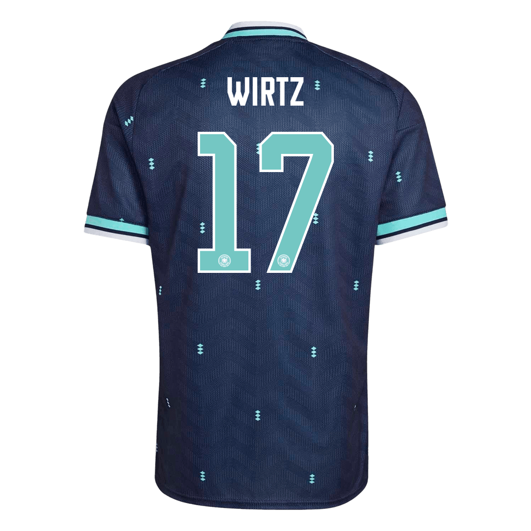 Tricouri Fotbal Germania WIRTZ #17 Deplasare Cupa Mondială 2026