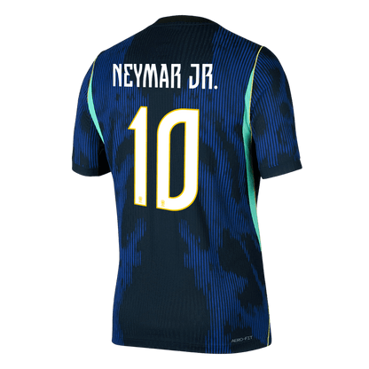 Tricouri Fotbal Brazilia NEYMAR JR. #10 Deplasare Cupa Mondială 2026 Authentic
