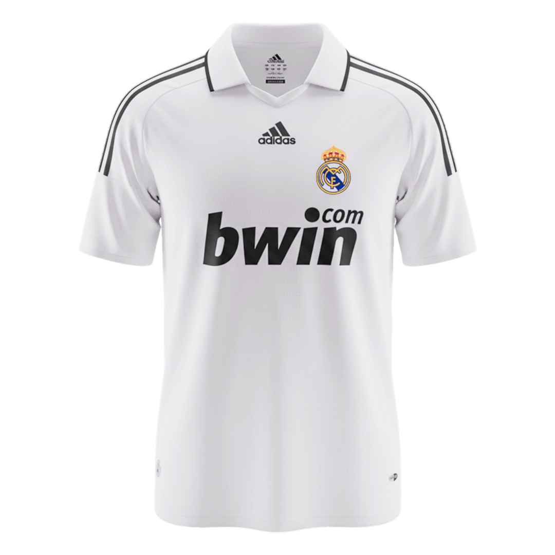 Tricouri Fotbal Vintage Real Madrid Acasă 2008/09