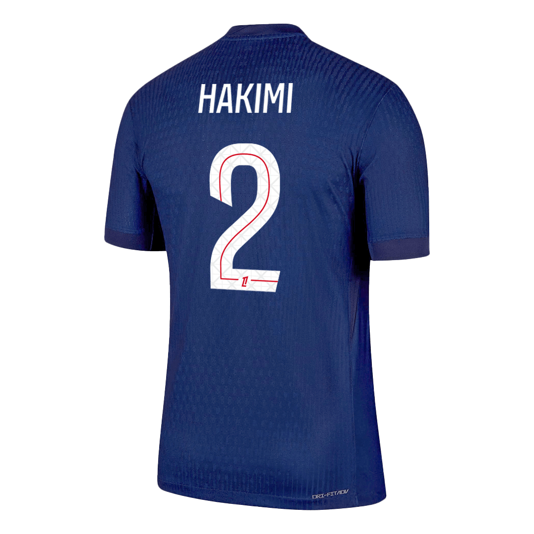 Tricouri Fotbal PSG HAKIMI #2 Acasă 2025/26 Authentic