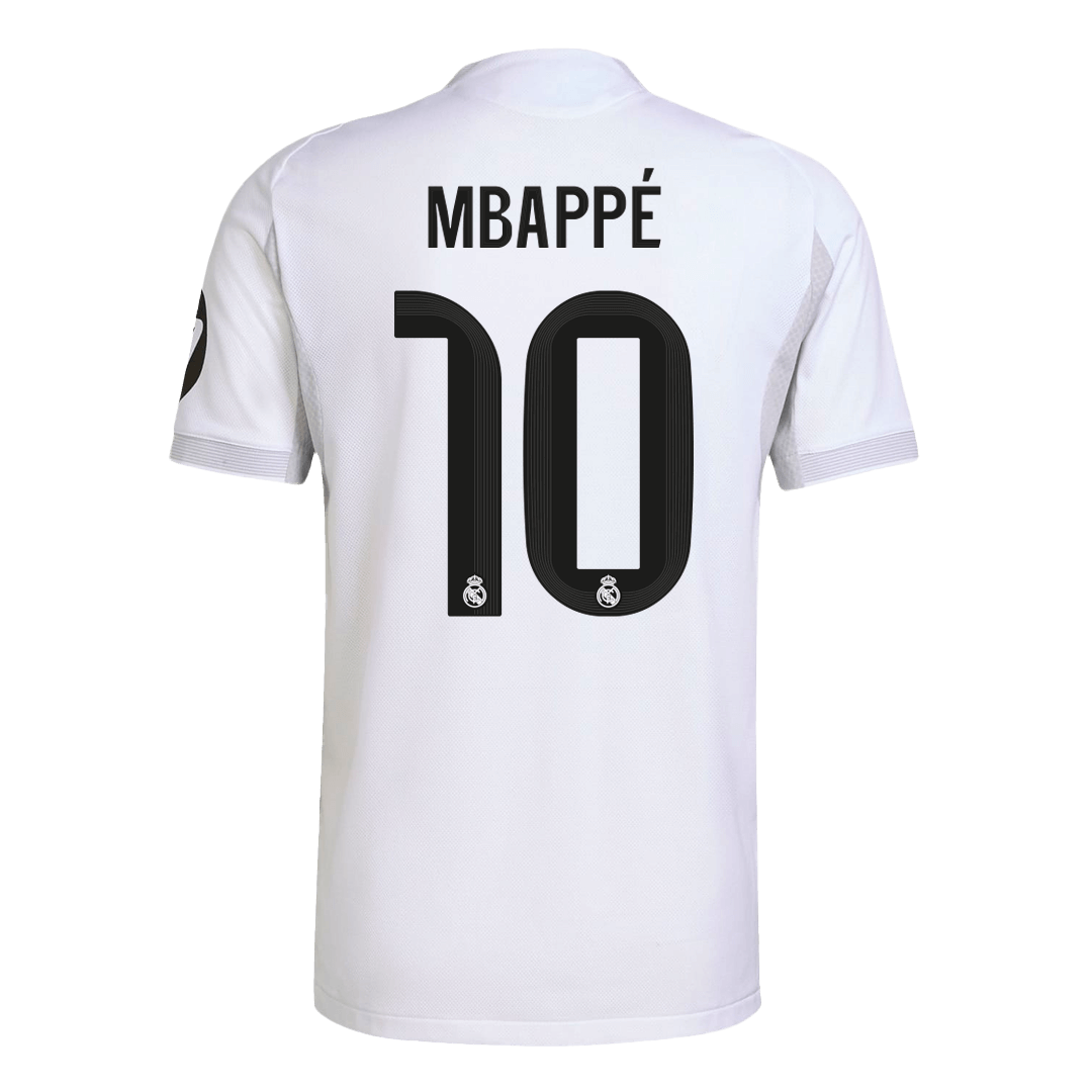Tricouri Fotbal Real Madrid MBAPPÉ #10 Acasă 2025/26 Authentic