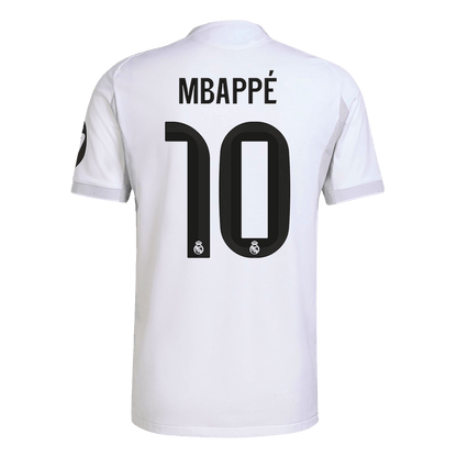 Tricouri Fotbal Real Madrid MBAPPÉ #10 Acasă 2025/26 Authentic
