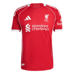 Tricouri Fotbal Liverpool Acasă 2025/26 Authentic