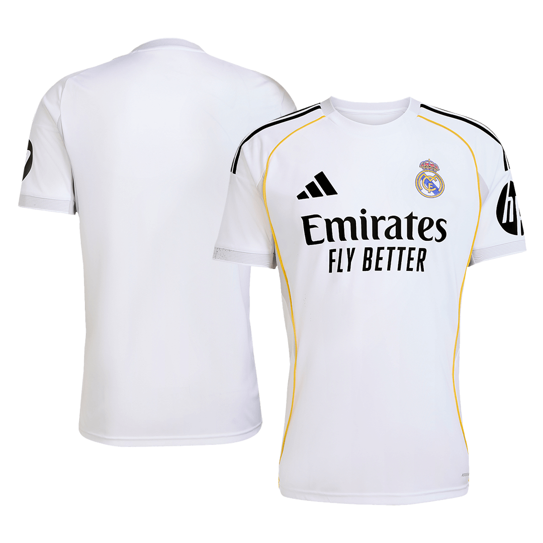 Tricouri Fotbal Real Madrid Acasă 2025/26 - Premium (mărime mare)