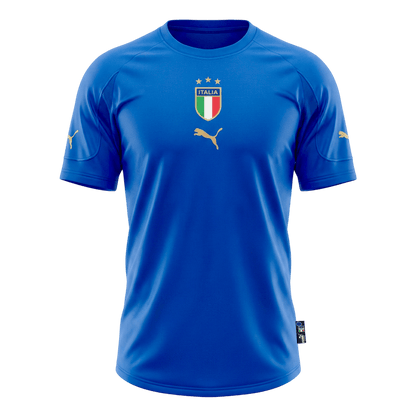 Tricouri Fotbal Vintage Italia Acasă 2004