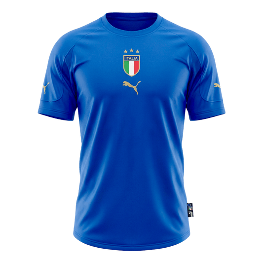 Tricouri Fotbal Vintage Italia Acasă 2004