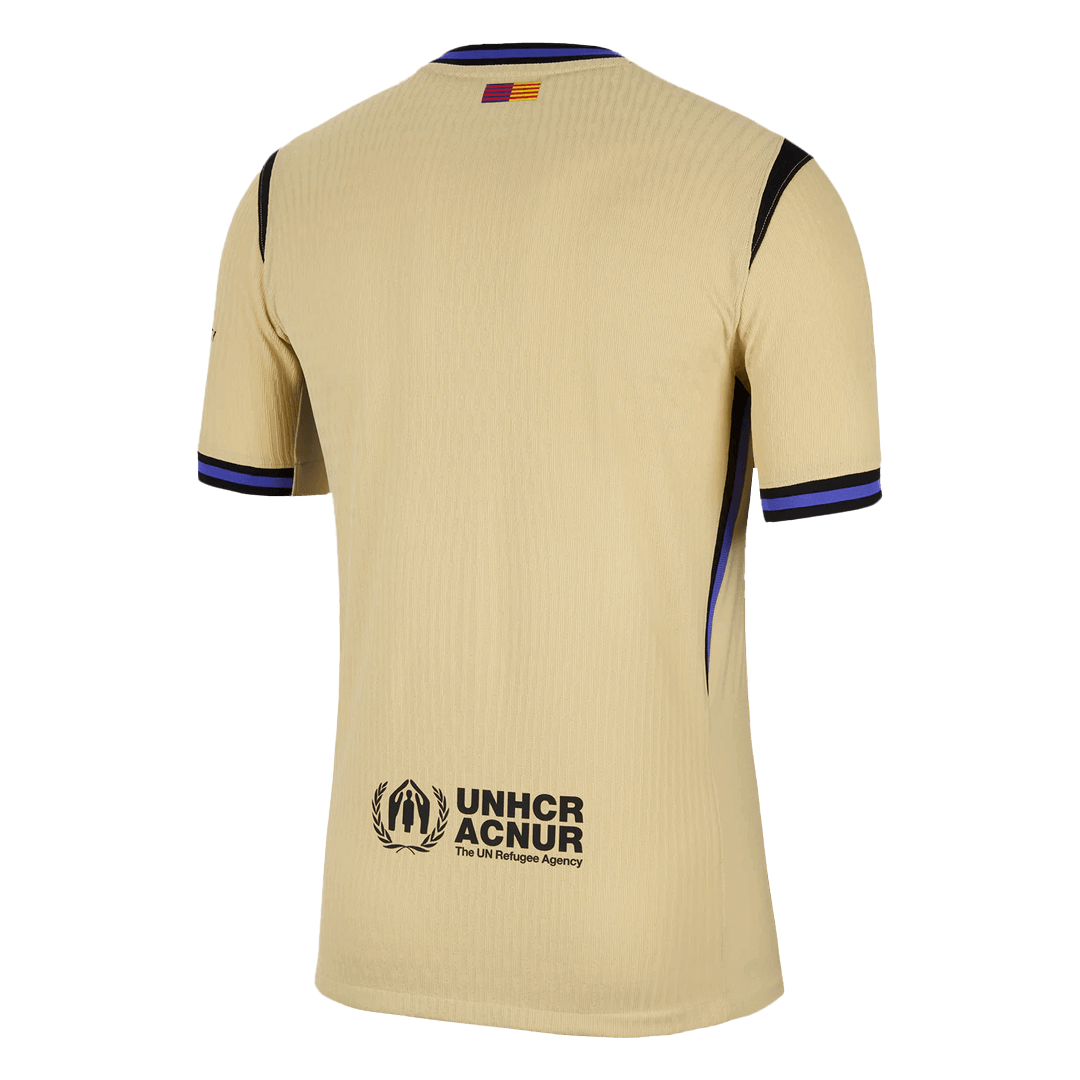 Tricouri Fotbal Barcelona Deplasare 2025/26 Authentic