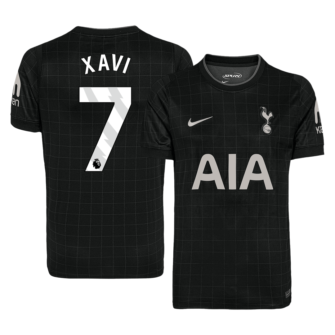 Tricouri Fotbal Tottenham Hotspur XAVI #7 Deplasare 2025/26