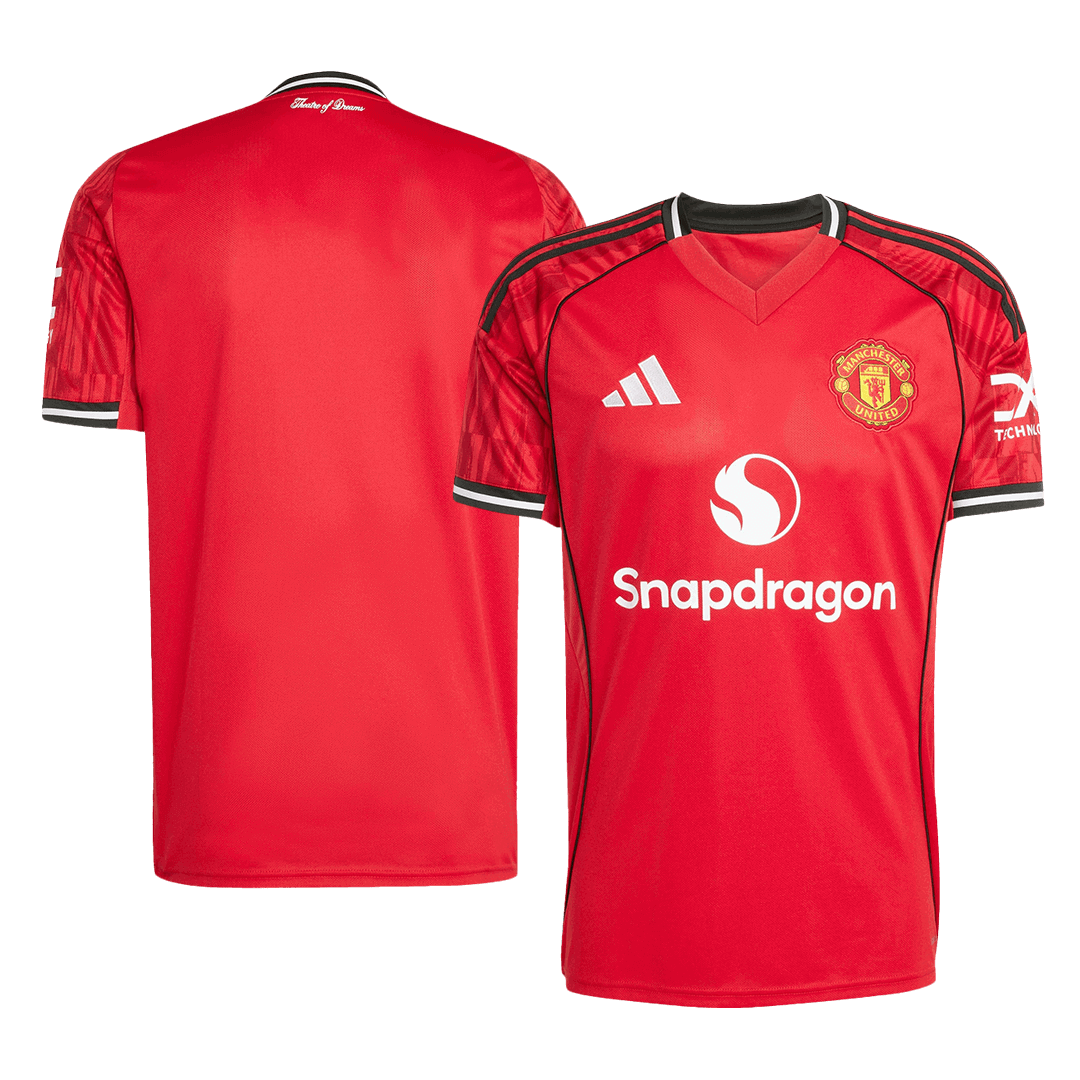 Tricouri Fotbal Manchester United Acasă 2025/26 - Premium (mărime mare)