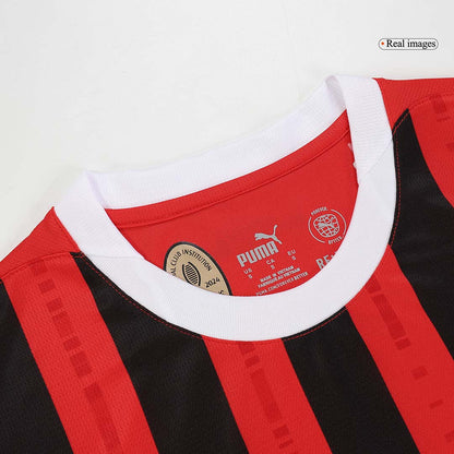 Tricouri Fotbal AC Milan Acasă 2024/25 (mărime mare)