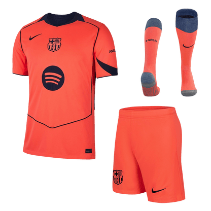 Set Tricouri Fotbal Barcelona Treilea 2025/26