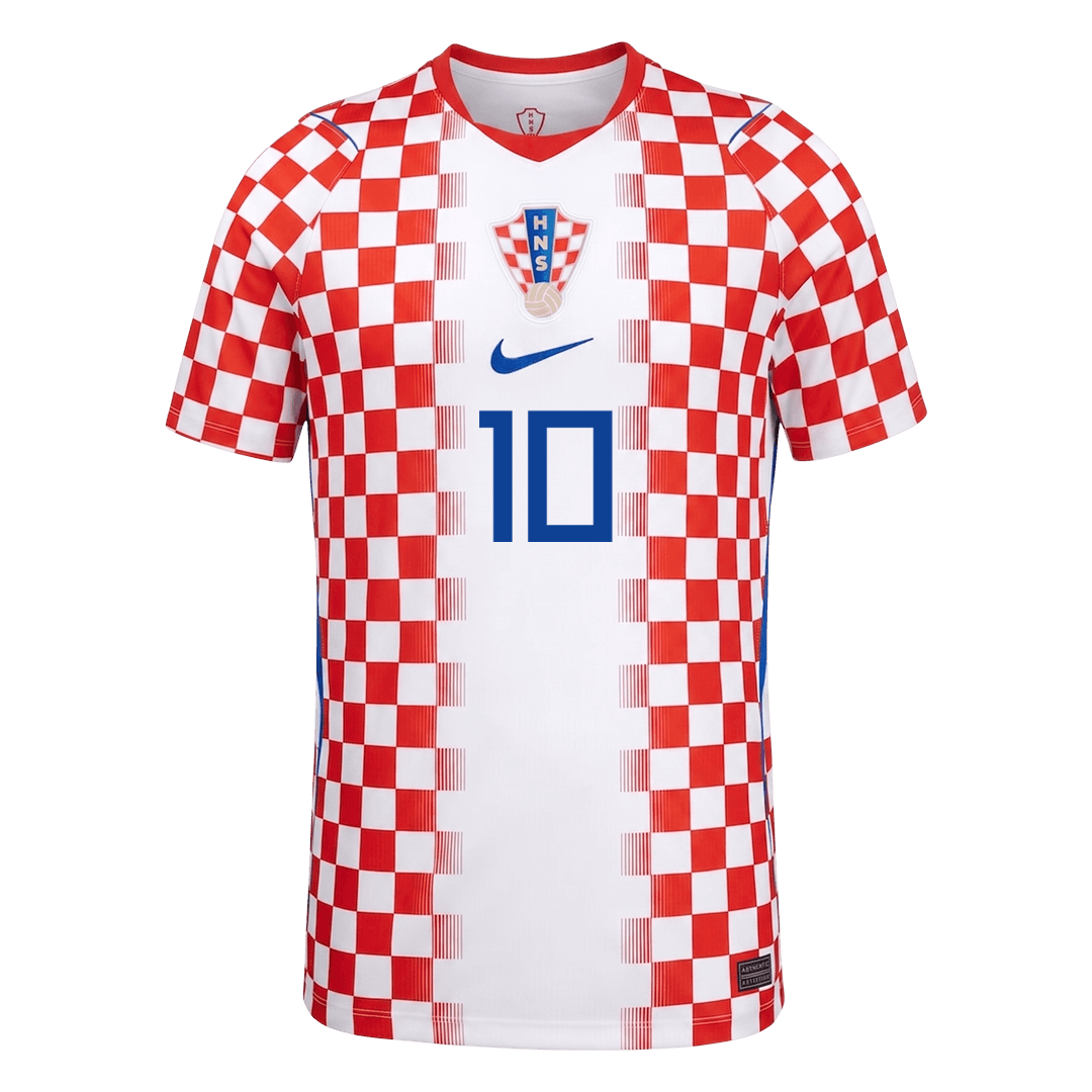Tricouri Fotbal Croatia MODRIĆ #10 Acasă Cupa Mondială 2026