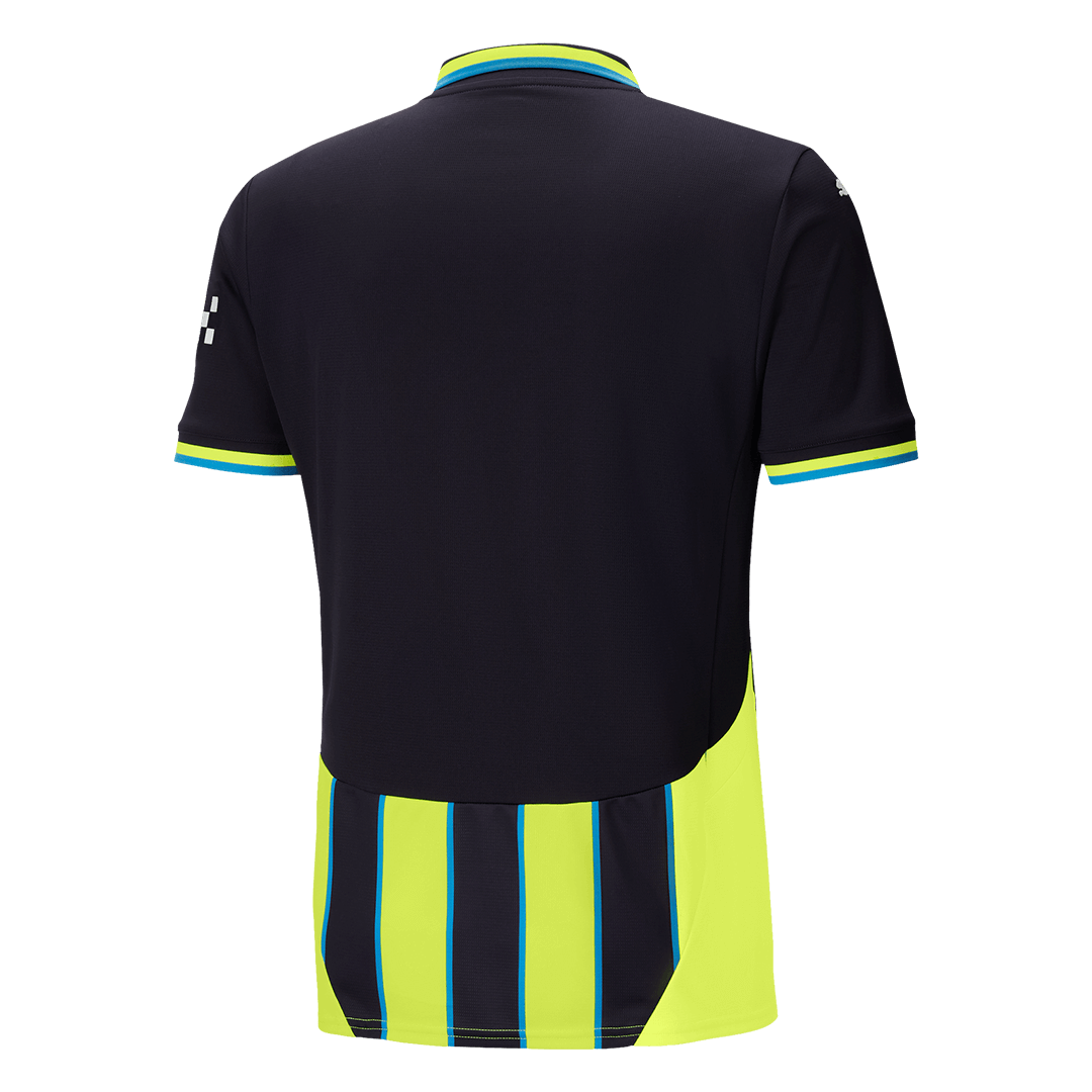 Tricouri Fotbal Manchester City Deplasare 2024/25 (mărime mare)