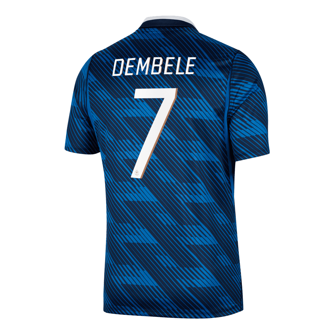 Tricouri Fotbal Franța DEMBELE #7 Acasă Cupa Mondială 2026