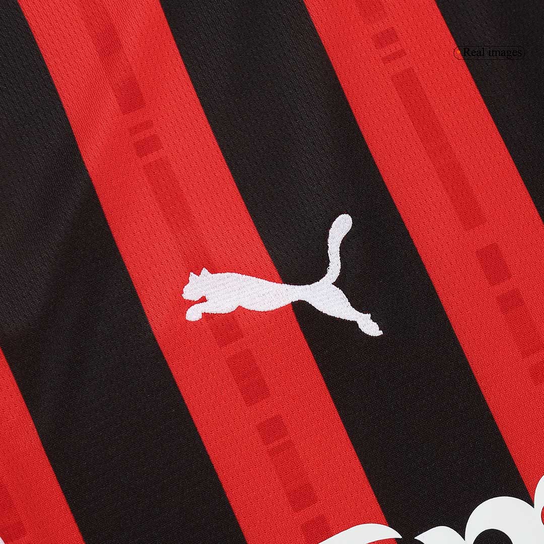 Tricouri Fotbal AC Milan Acasă 2024/25 (mărime mare)
