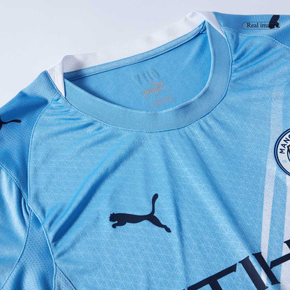 Tricouri Fotbal Manchester City RODRIGO #16 Acasă 2025/26 Authentic