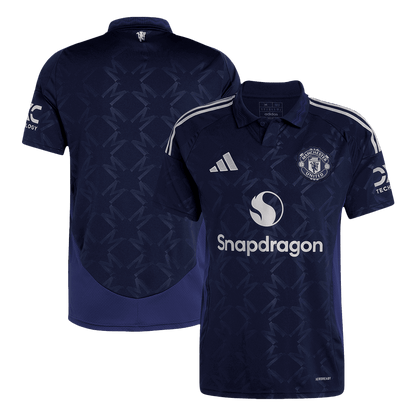 Tricouri Fotbal Manchester United Deplasare 2024/25 (mărime mare)