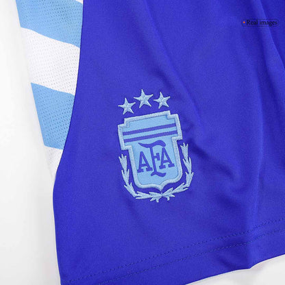 Set Tricouri Fotbal Argentina Deplasare 2024 Pentru Copii
