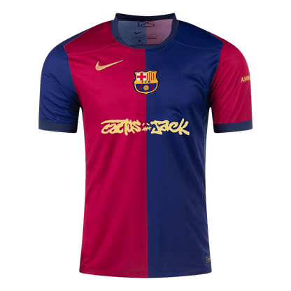 Tricouri Fotbal Barcelona X Travis Scott Acasă 2024/25